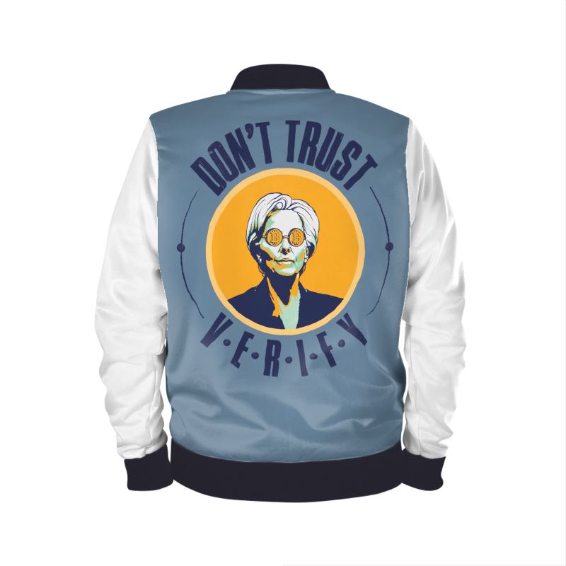 DON'T TRUST VERIFY - Bitcoiner's Sassy Jacket