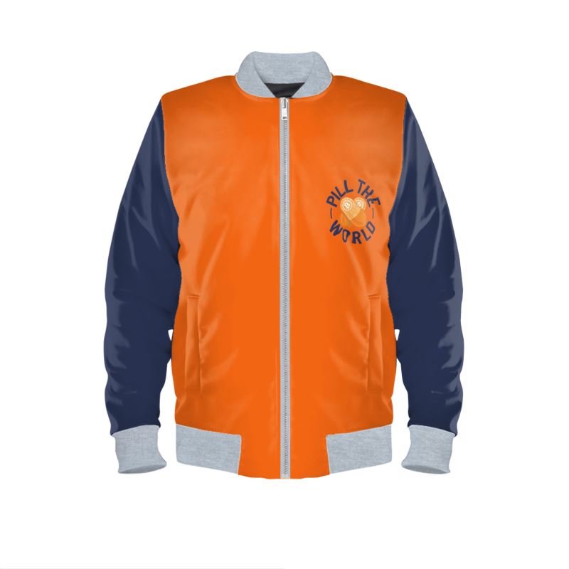PILL THE WORLD - Bitcoiner's Sassy Jacket