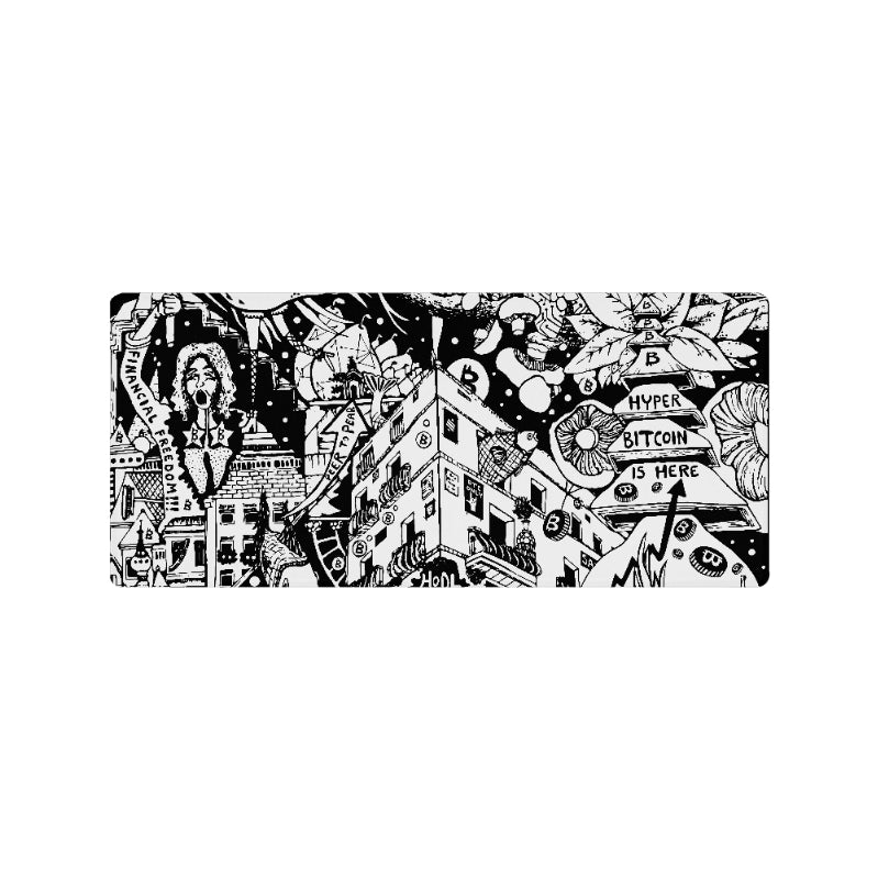 01 - Bitcoiners Extra Large Rectangle Mousepad