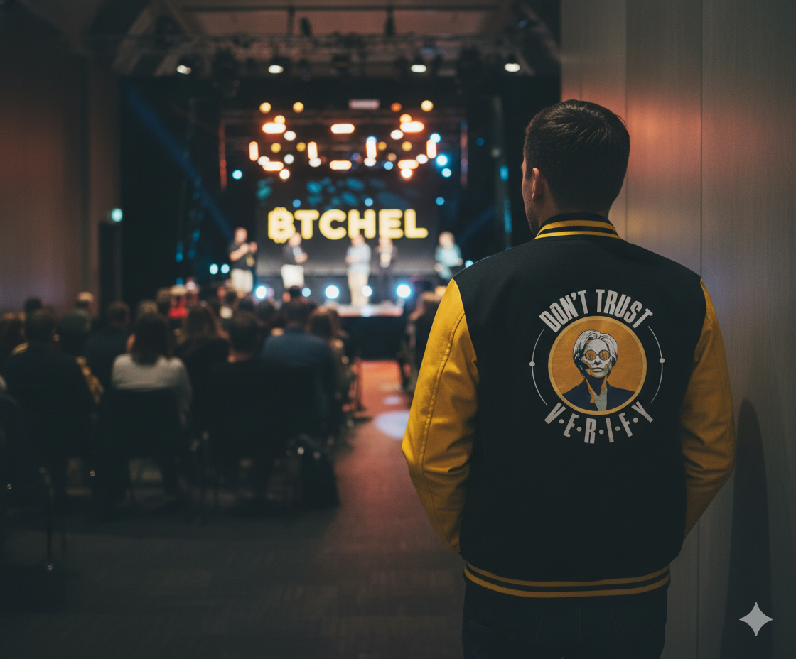 DON'T TRUST VERIFY - Bitcoiner's Christine Baseball Jacket