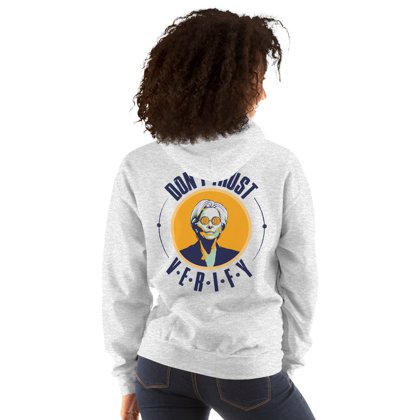 DON'T TRUST VERIFY Bitcoiner's Hoodie