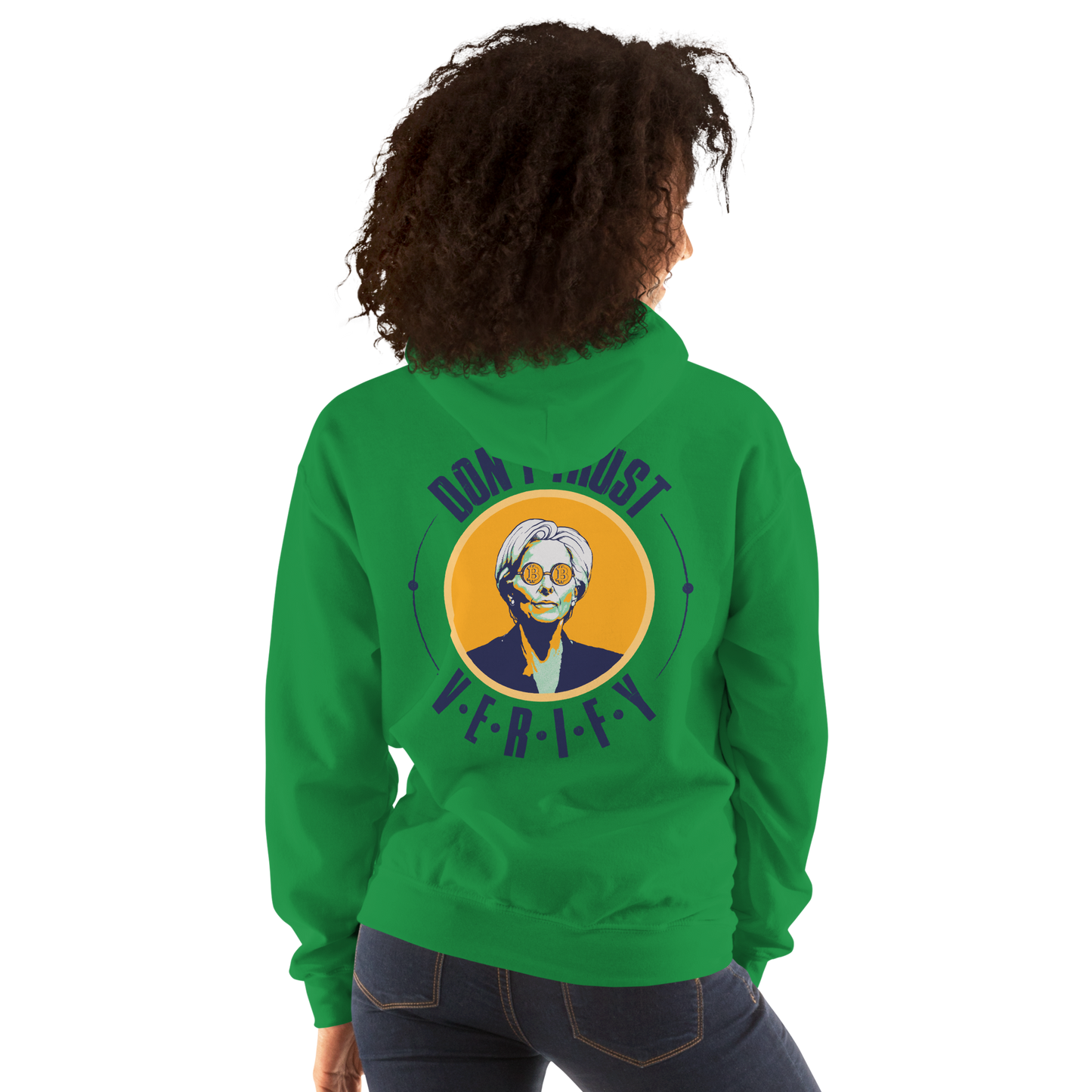 DON'T TRUST VERIFY Bitcoiner's Hoodie