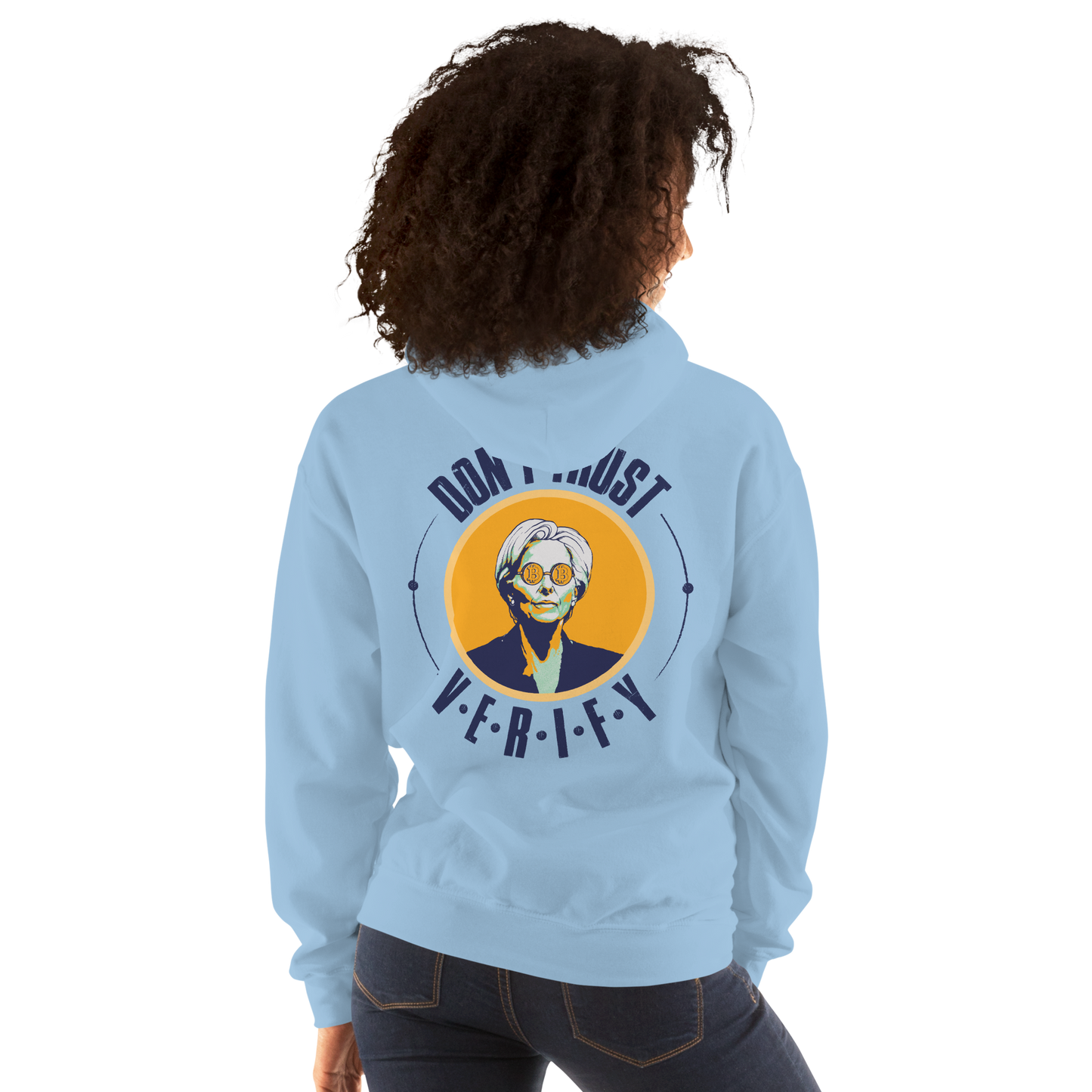 DON'T TRUST VERIFY Bitcoiner's Hoodie