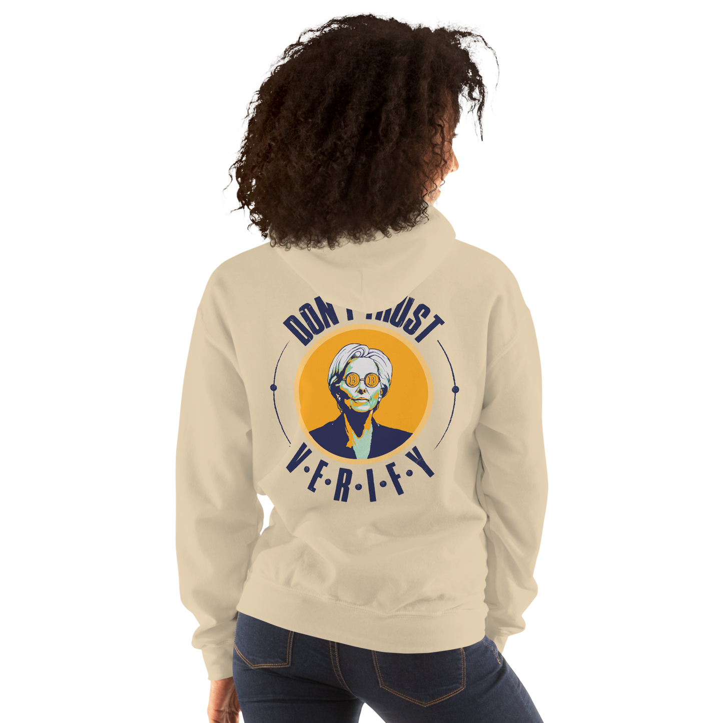 DON'T TRUST VERIFY Bitcoiner's Hoodie
