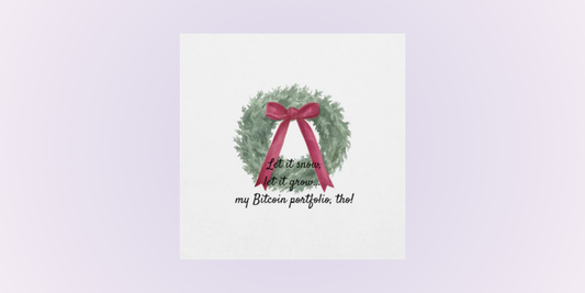 HODLiday: A collection for people who don’t panic-shop