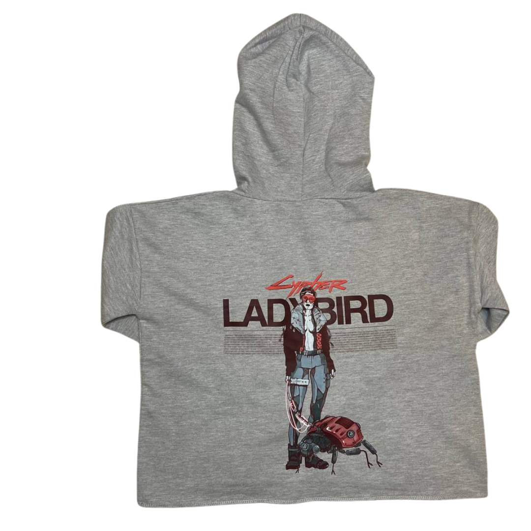 CYPHER LADYBIRD - Crop Hoodie