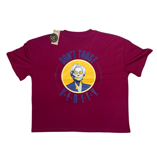 DON'T TRUST VERIFY - Bitcoiner's Tee