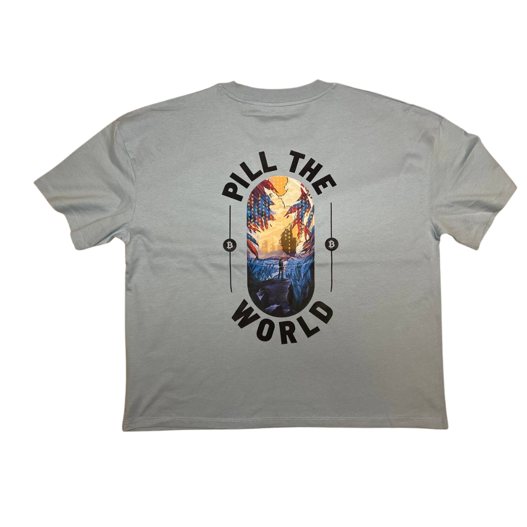 PILL THE WORLD - Bitcoiner's Tee