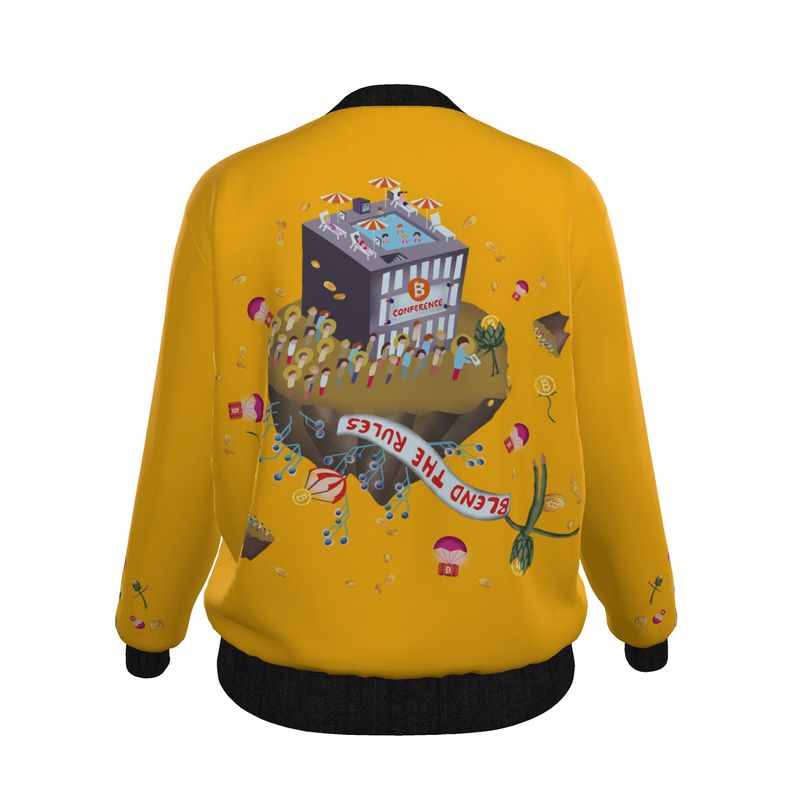 ARTICHOKE GALAXY - Bitcoiner's Premium Bomber Jacket