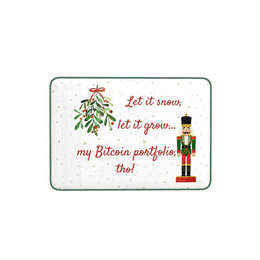 HODLiday - Bitcoiner's Christmas Bath Mat