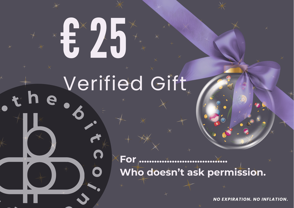 Bitcoiner's Gift Card