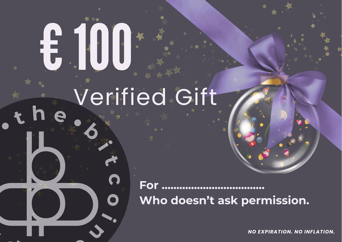 Bitcoiner's Gift Card