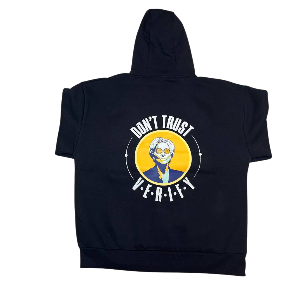 DON'T TRUST VERIFY - Bitcoiner's Hoodie