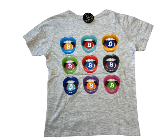 SATOSHE - Bitcoiner's Lip Tee