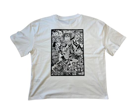 01 - Bitcoiner's Genesis Scroll Tee