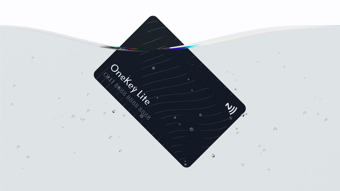 OneKey Lite – Seed Backup Card