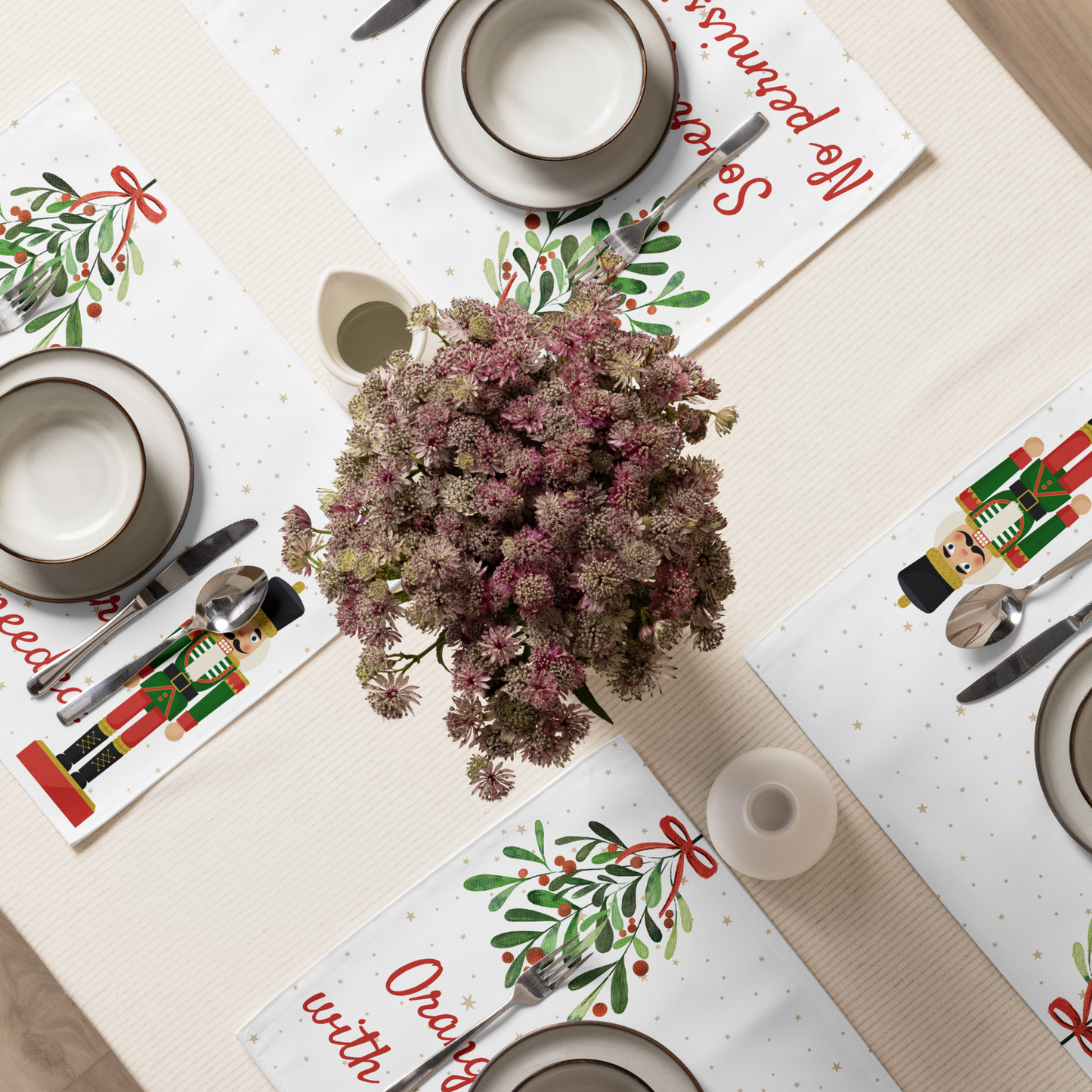 HODLiday - Bitcoiner's Placemat Set