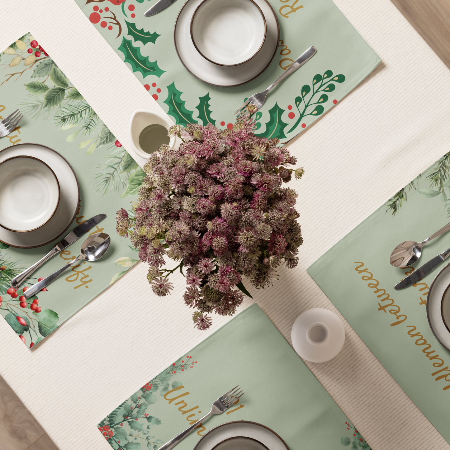 HODLiday - Bitcoiner's Placemat Set