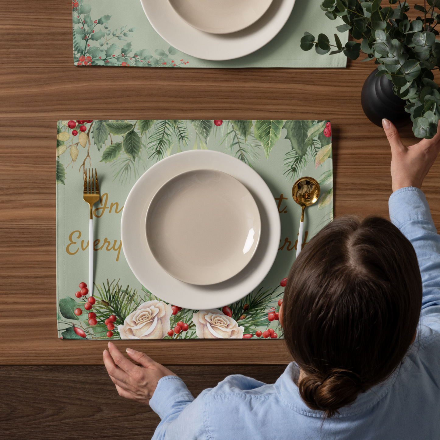 HODLiday - Bitcoiner's Placemat Set