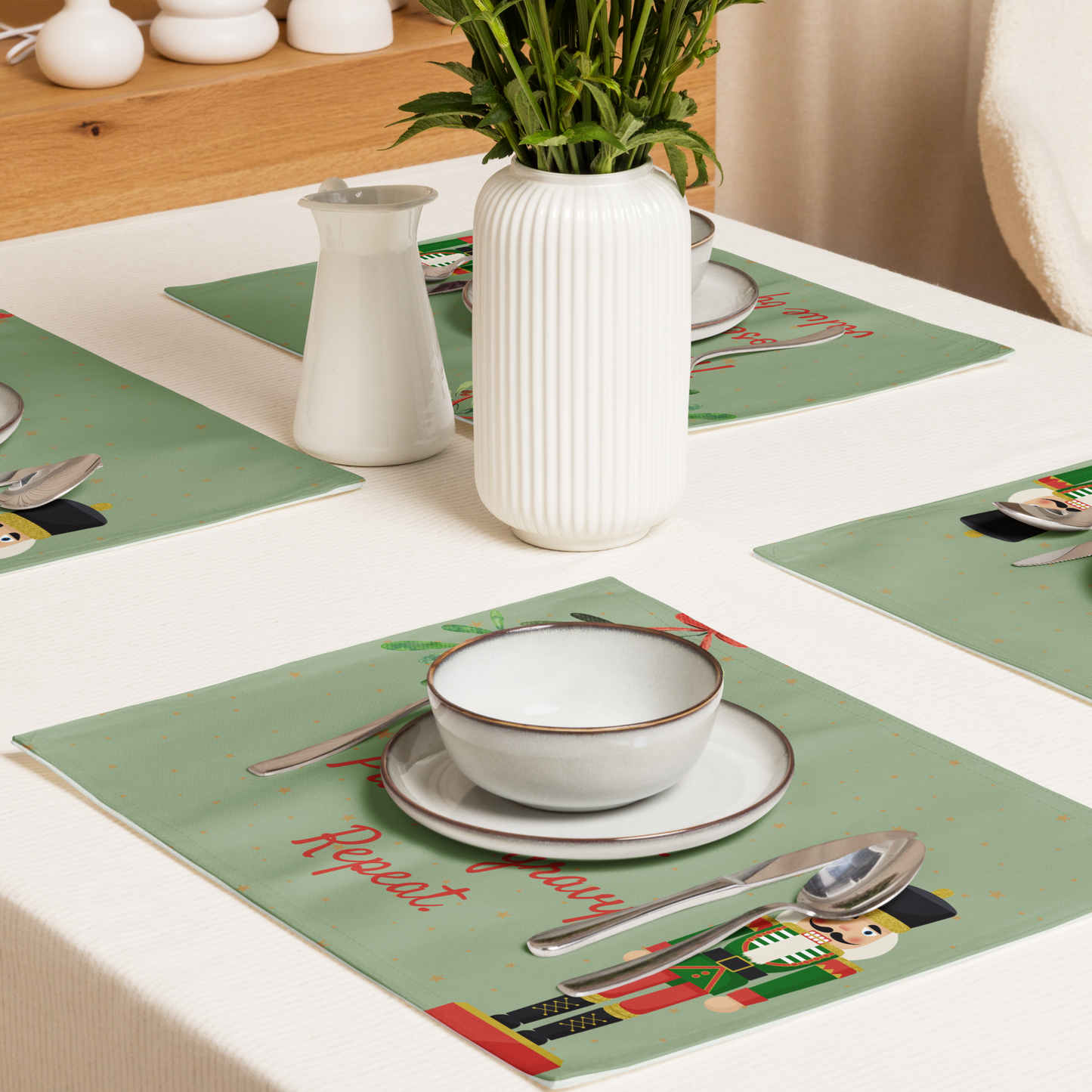 HODLiday - Bitcoiner's Placemat Set